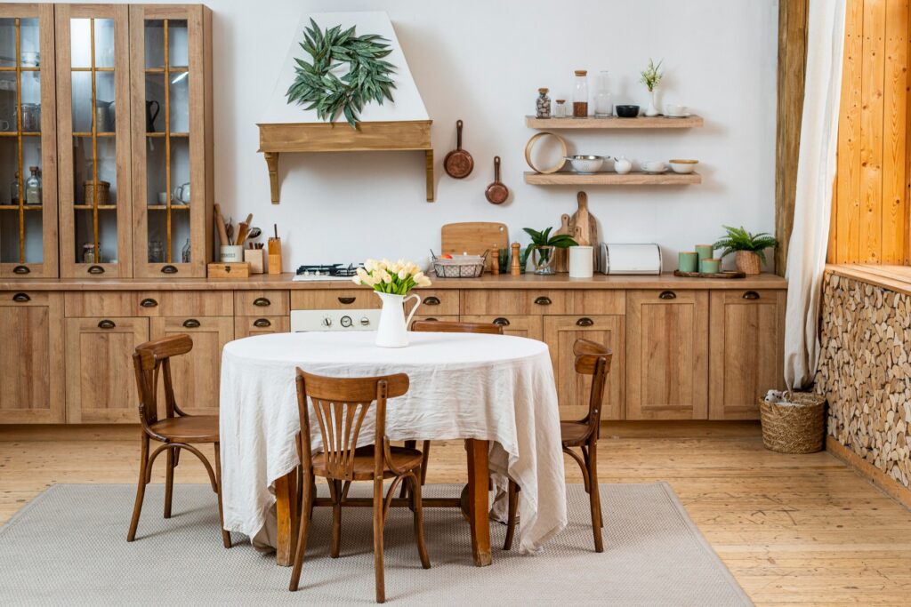 cuisine en bois
